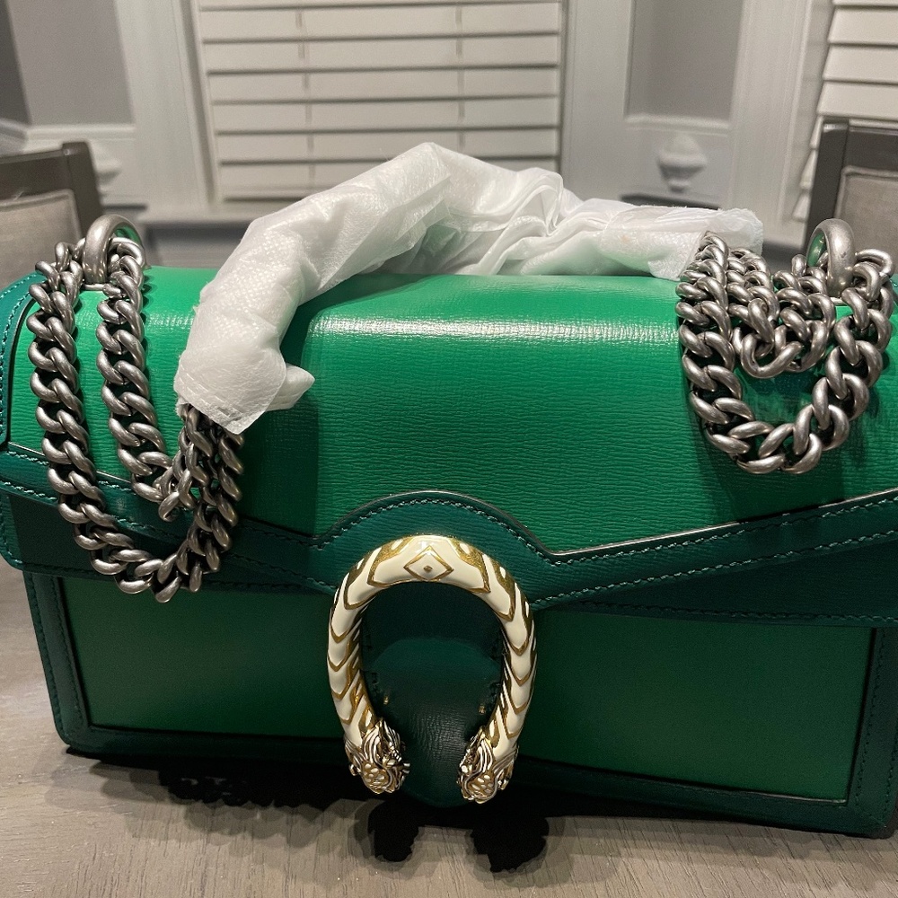 Green Gucci Dionysus